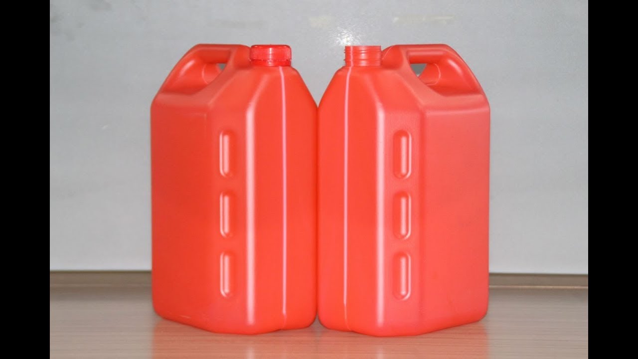 SRB70D-1T 5 Liter Plastic View Stripe Bottle & Jerry Can Blow Molding Making Machine