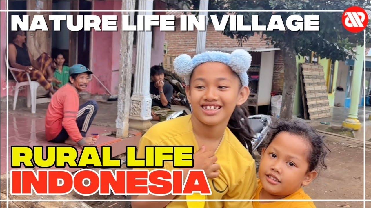 RURAL LIFE IN INDONESIA || THEY ARE HAPPY
