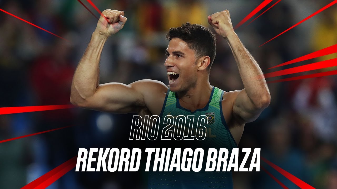 Rekord olimpijski THIAGO BRAZA w skoku o tyczce | Rio 2016