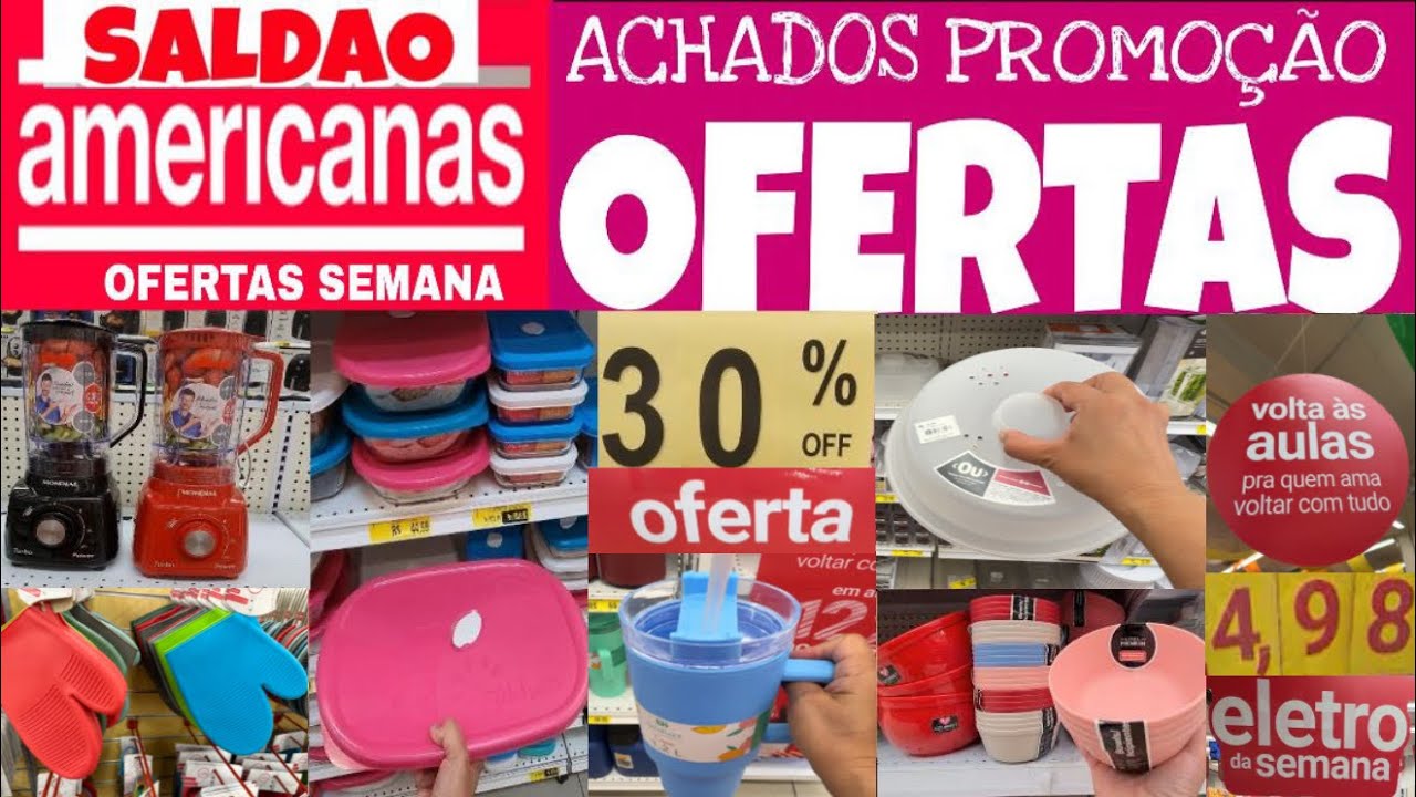 LOJAS AMERICANAS - ACHADOS EM OFERTAS PRO LAR - PROMOÇAO SALDÃO E DESCONTOS NAS AMERICANAS