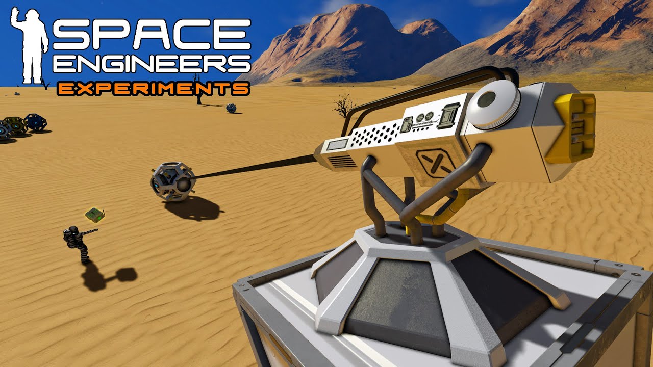 Space Engineers Experiments: Picking Up Items/Grids