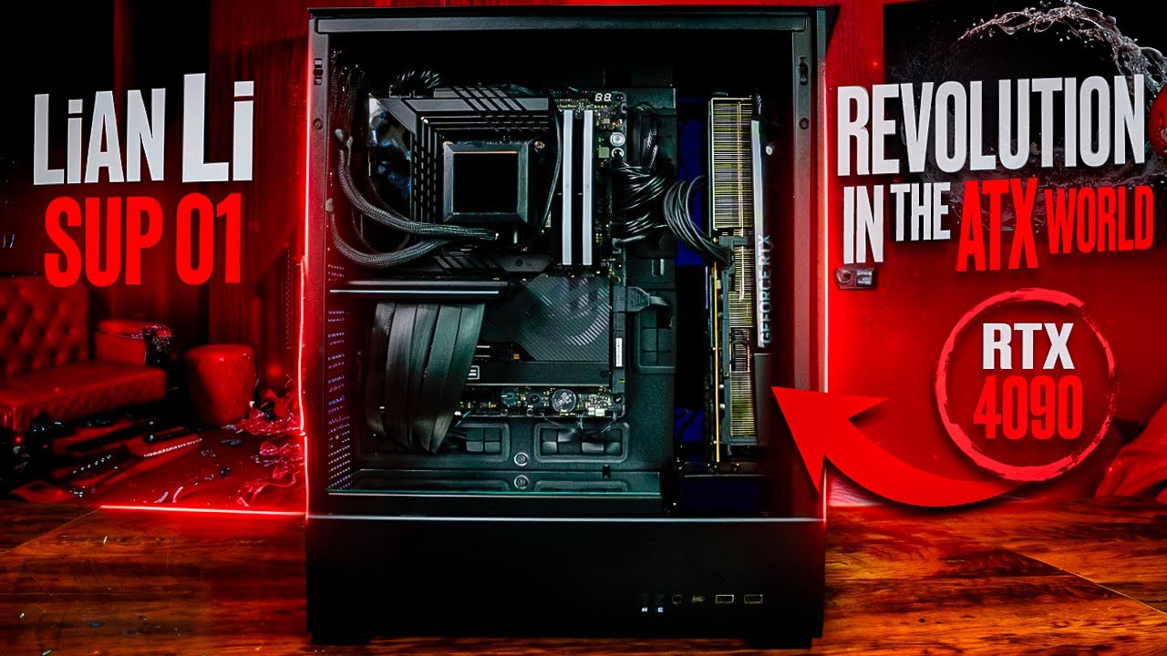 Ultimate Aesthetic PC Build in the Lian Li SUP 01 | ASMR Experience | RTX 4090 & Intel 14700K