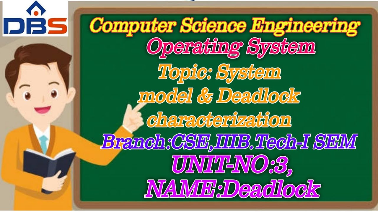 System Model & Deadlock Characterization | Operating System | CSE | Online Education | DBS Talks