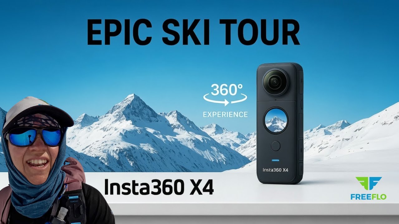 360° Backcountry Skiing: Tignes to Val d’Isère with Insta360 X4