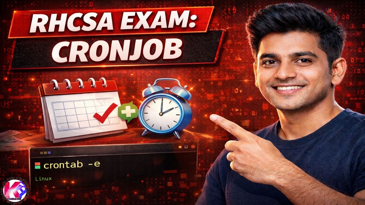 RHCSA EXAM - Create a cronjob that reboots your system at 2:15 pm on 1st of every month