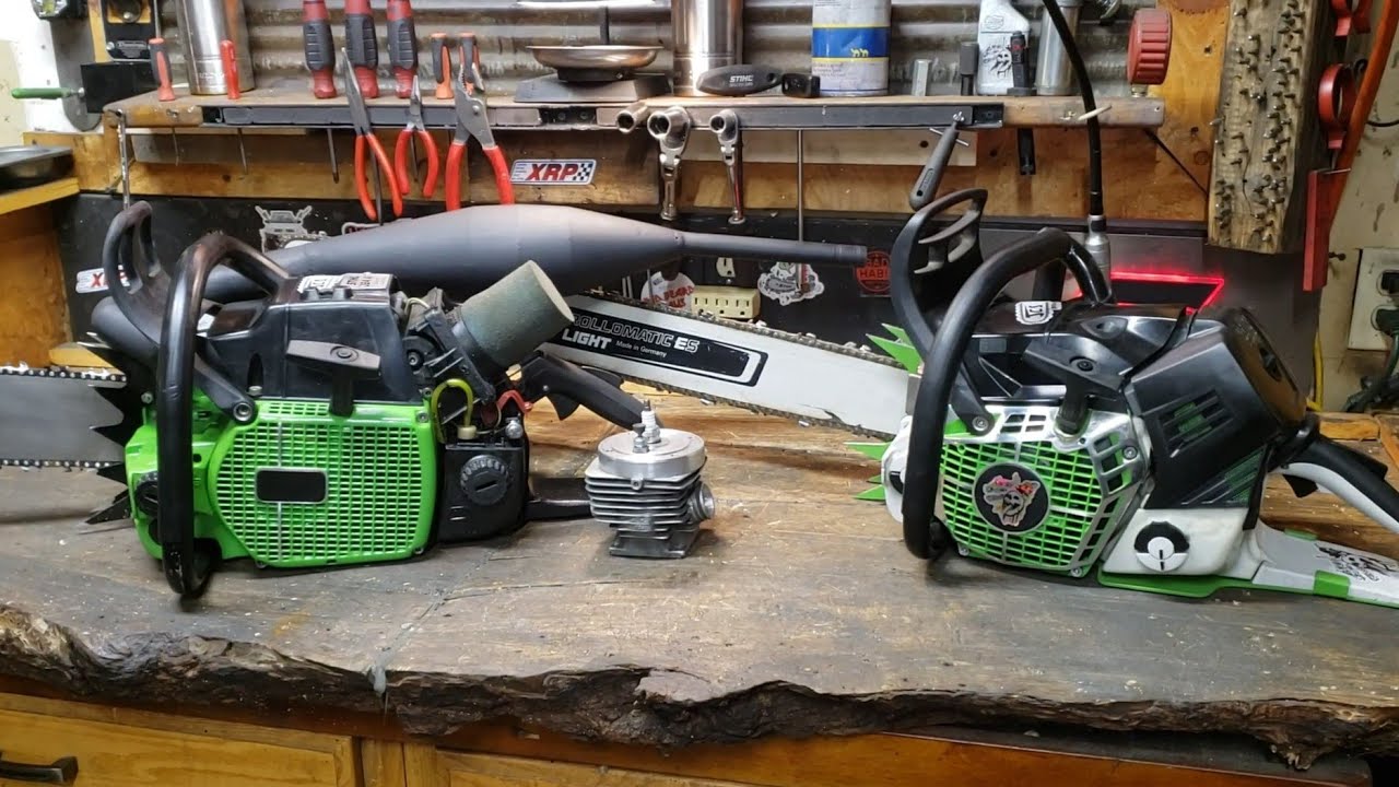 Update on Stihl 084 race saw... wild MS500i hybrid... and first JCS 