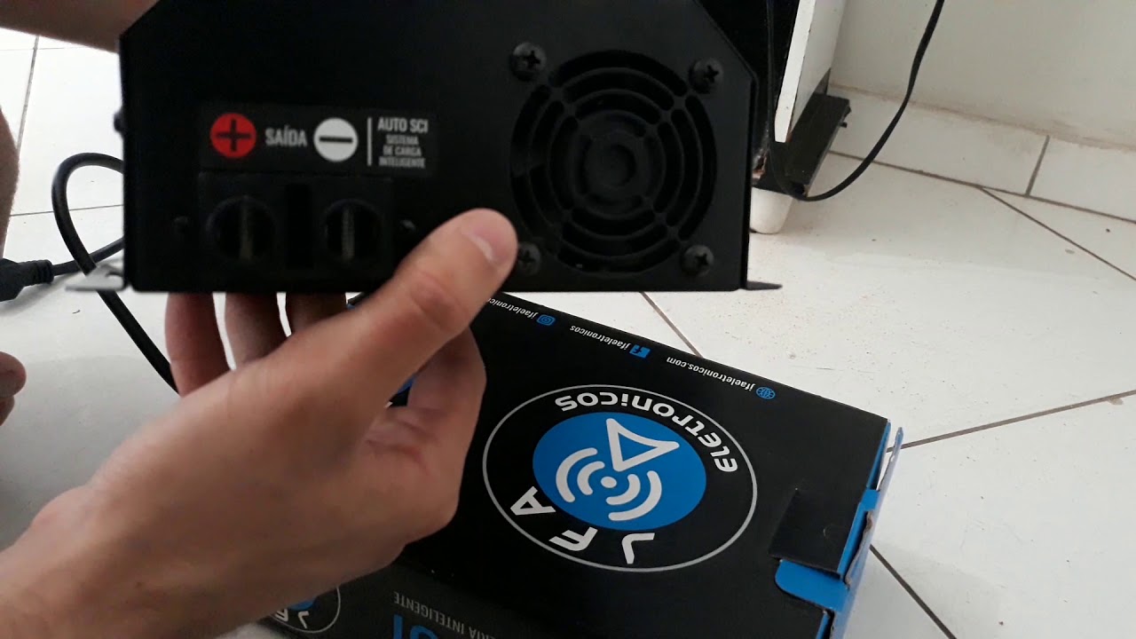 Fonte JFA 100a modelo novo, unboxing-- deixa seu like