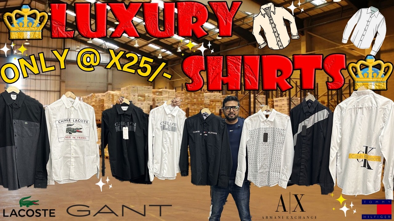100% Original Luxury Brands Shirt Wholesale | Premium Imported Stock 2026 💎#ombigbrands #fashion