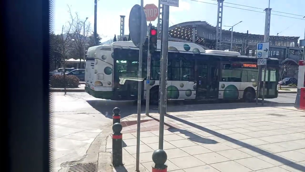 Όλη η διαδρομή με blue livery menarini city bus στη γραμμή 460 part 1!!! Λήψη βίντεο 1/3/26!!!