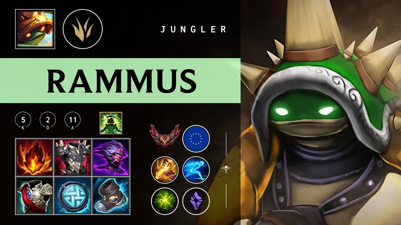 Rammus Jungle vs Nunu & Willump - EUW Grandmaster Patch 26.02