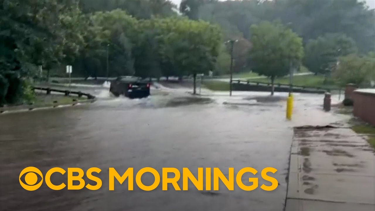 Torrential rains cause flash floods, rescues across Northeast