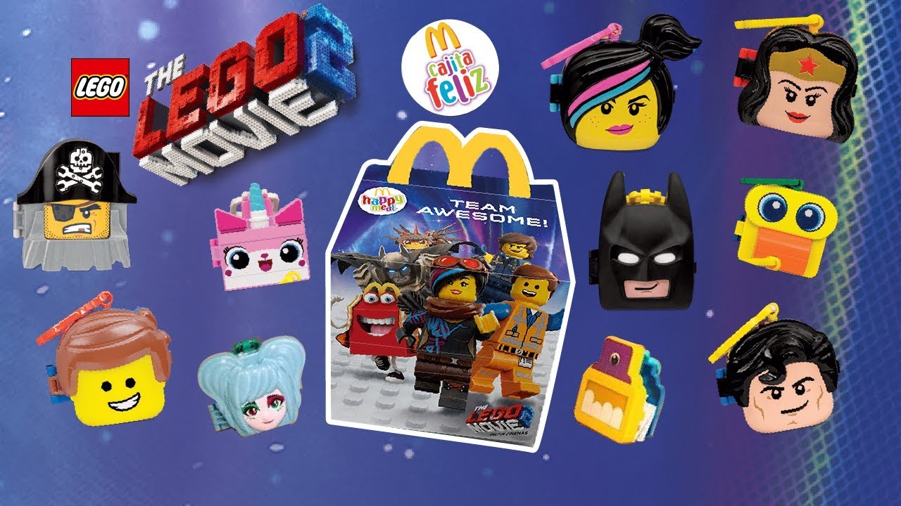 Mcdonalds La Gran Aventura Lego 2 Cajita Feliz Colección Completa / Happy Meal