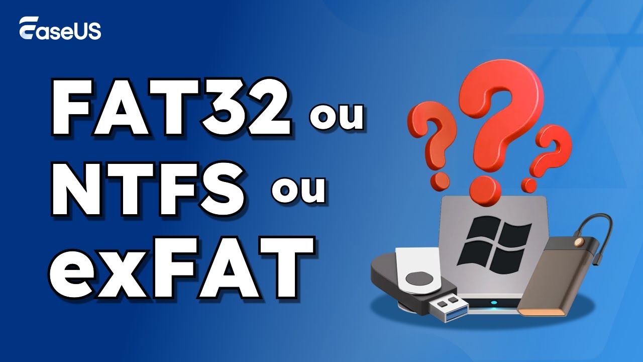 FAT32, NTFS, exFAT, HFS+ : quelle est la différence et quand les utiliser ?