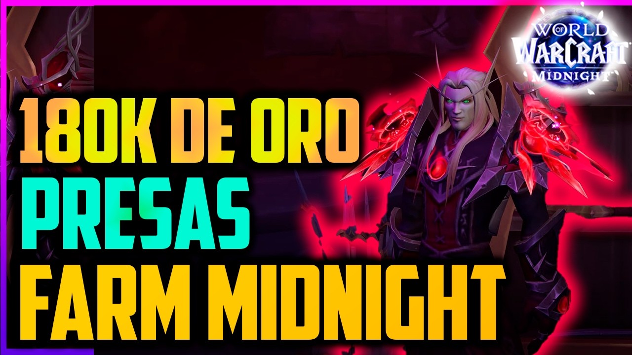 💰COMO CONSEGUIR HASTA 180K CON EL METODO PRESA MATS/ORO/ITEMS CAROS MIDNIGHT-DANTAES