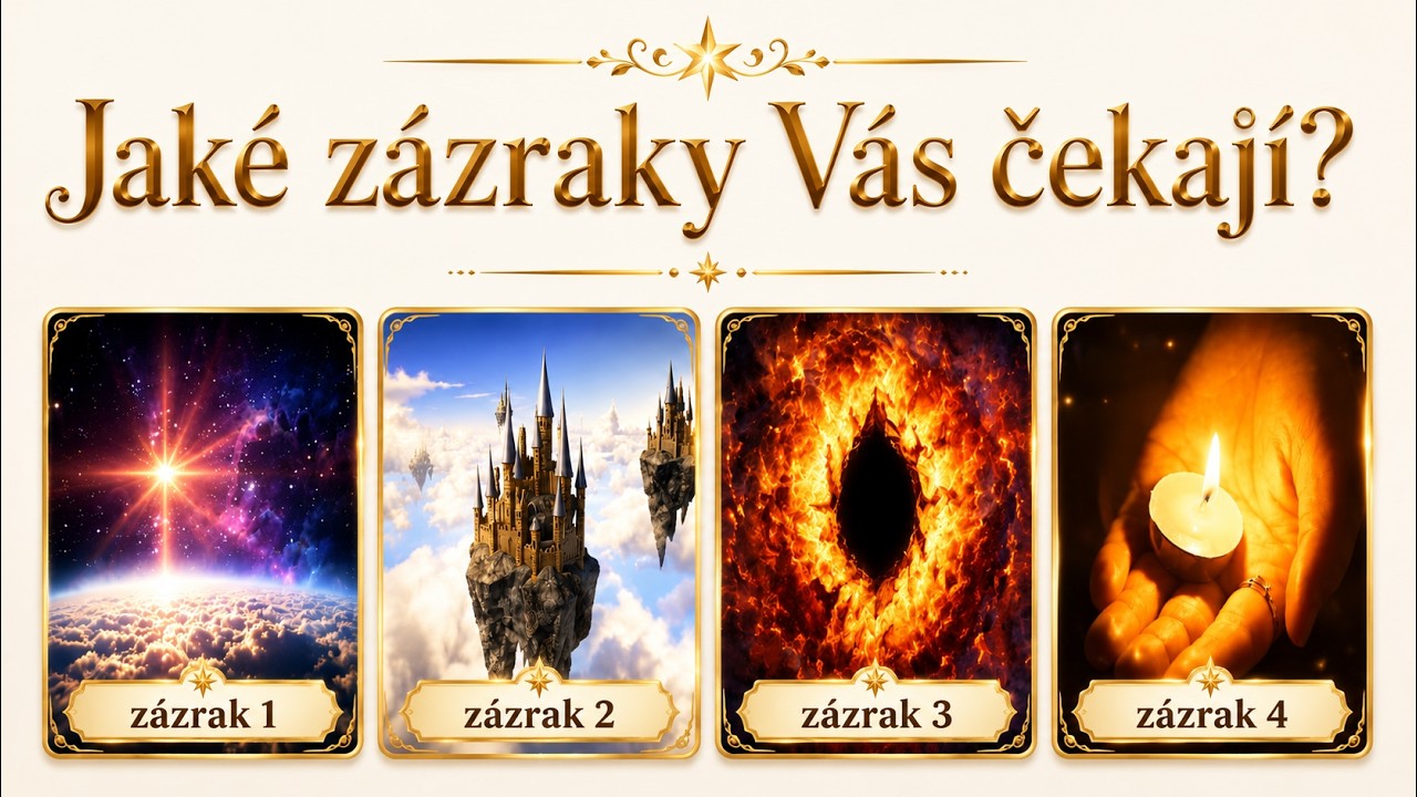 🙏❤️ Jaké zázraky Vás čekají v dohledné době? - Nadčasový výklad karet/tarotu, vyber si hromádku 🙏❤️