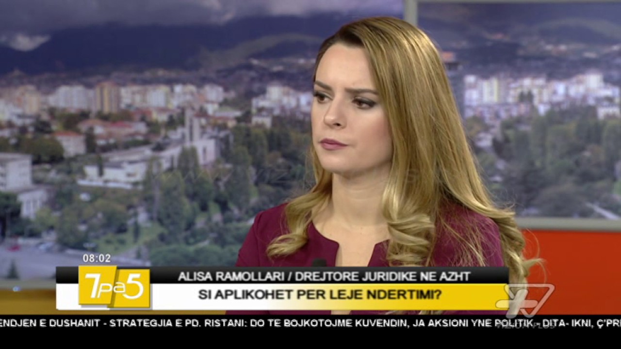 7pa5 - Si aplikohet per leje ndertimi - 31 Tetor 2016 - Show - Vizion Plus