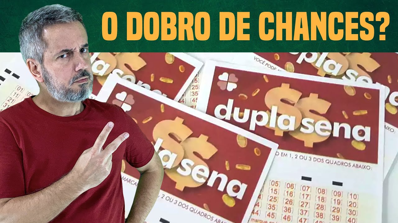 DUPLA SENA DOBRA MESMO AS CHANCES? Tudo sobre suas chances de ganhar!
