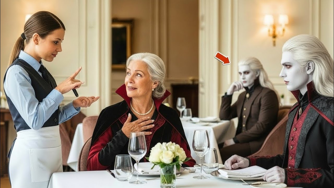 SHY WAITRESS GREETED VAMPIRE’S DEAF MOM – HER SIGN LANGUAGE LEFT EVERYONE SHOCKED