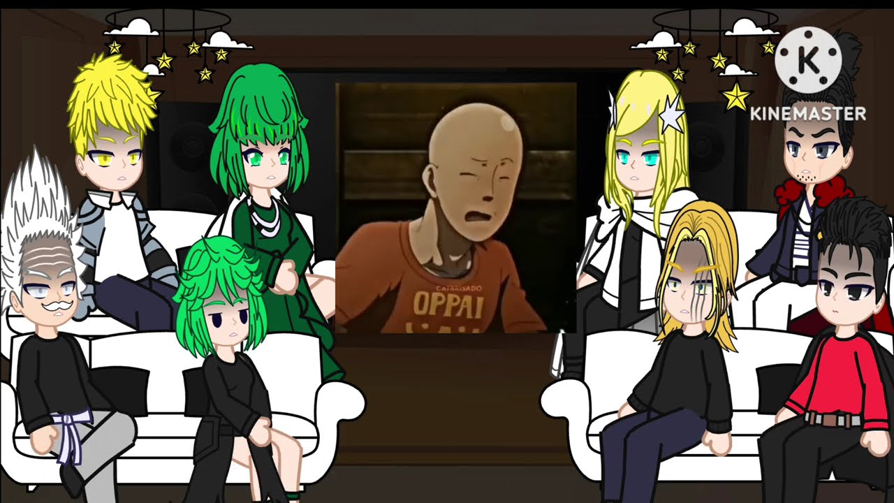 S-Class Heroes react to Saitama | One Punch-man | Part 2 | Saitama vs garus Full fight 