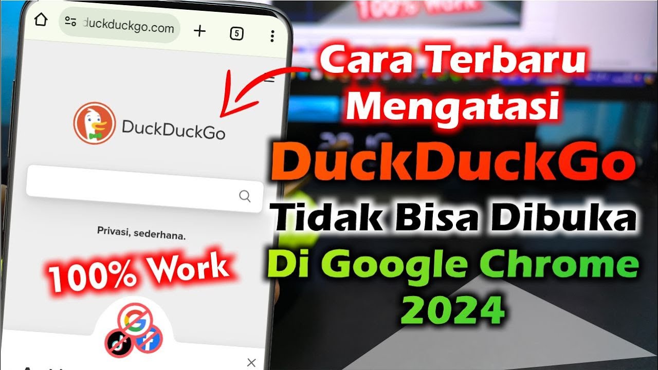 Cara TERBARU Mengatasi Tidak Bisa Membuka Situs DuckDuckGo Di Google Chrome 2024