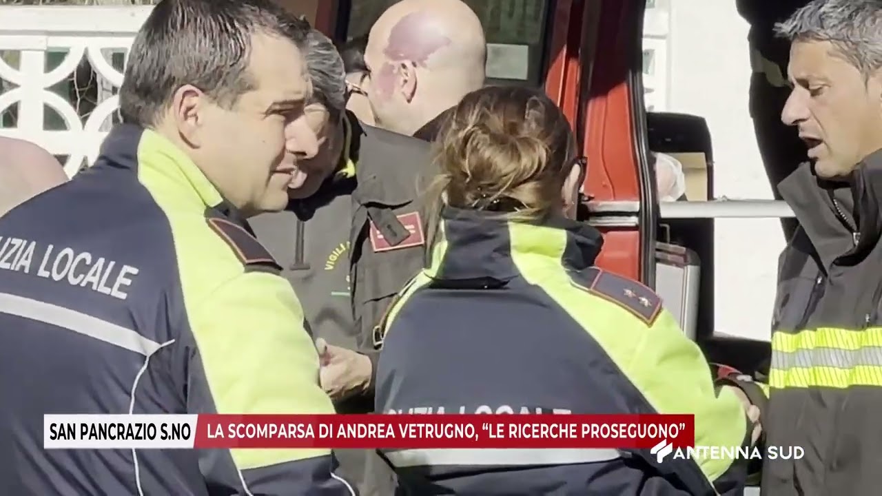 26 FEBBRAIO 2026 - S. PANCRAZIO S.NO (BR) - LA SCOMPARSA DI ANDREA VETRUGNO, 