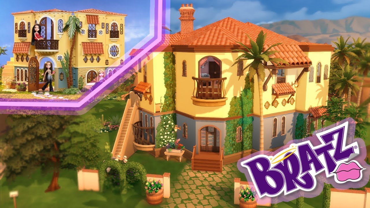 THE SIMS 4 BRATZ MANSION | Speed Build