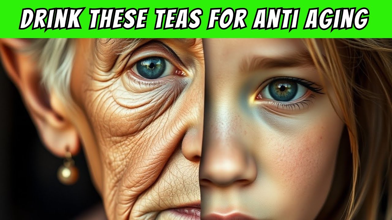 Top 5 ANTI AGING TEAS 🫖 | Best TEAS for YOUTHFUL SKIN & WELLNESS