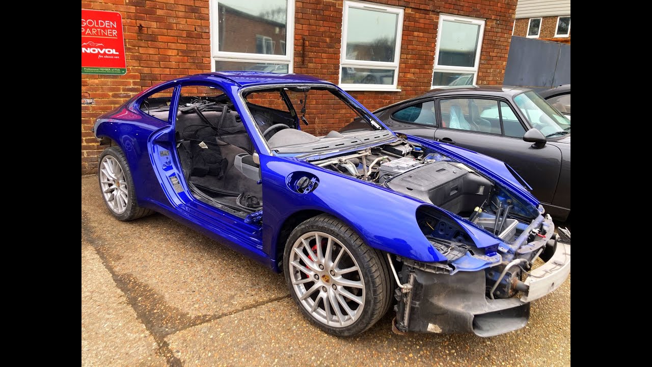 RESPLENDENT  - Porsche 997 Body Completed And Looking Vibrant Under NOVOL CSR Clear Coat