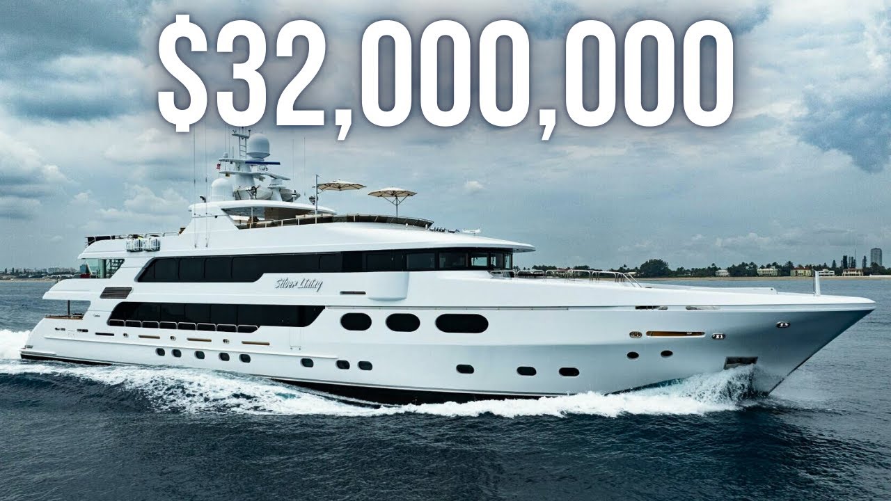 Touring a $32,000,000 American Built SuperYacht | Christensen 164'
