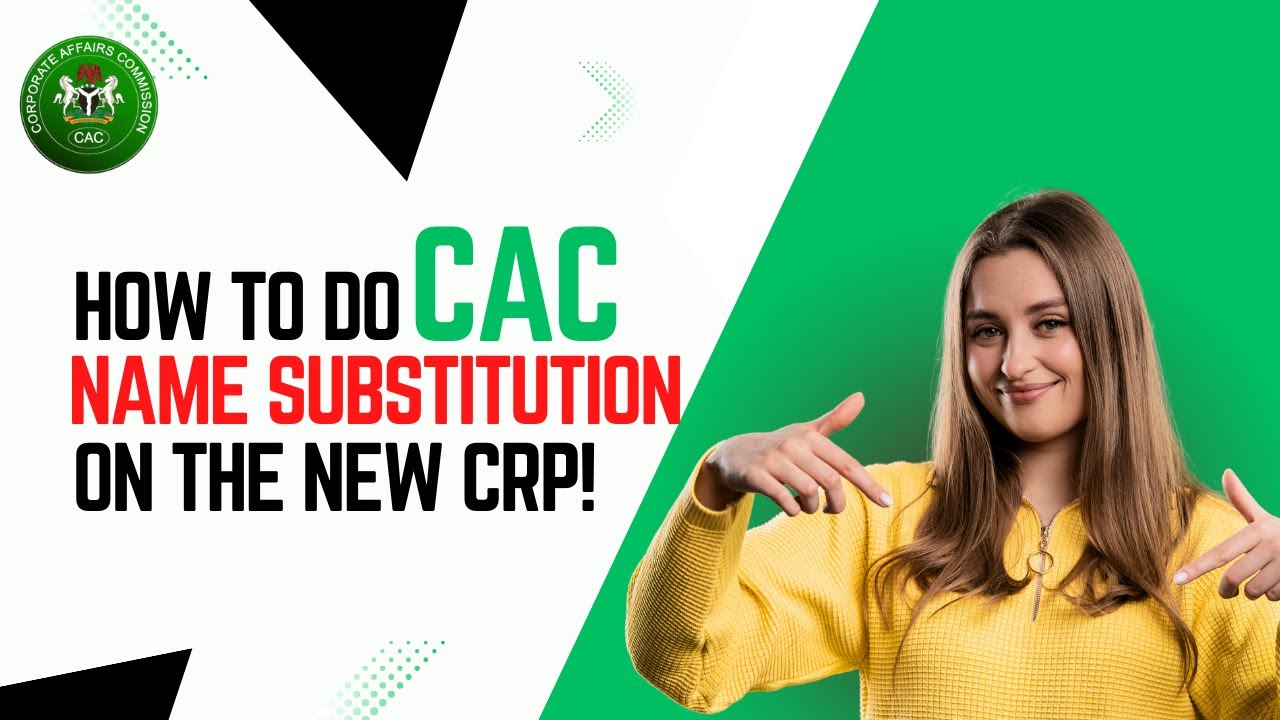 How To Do Name Substitution On The New CAC CRP