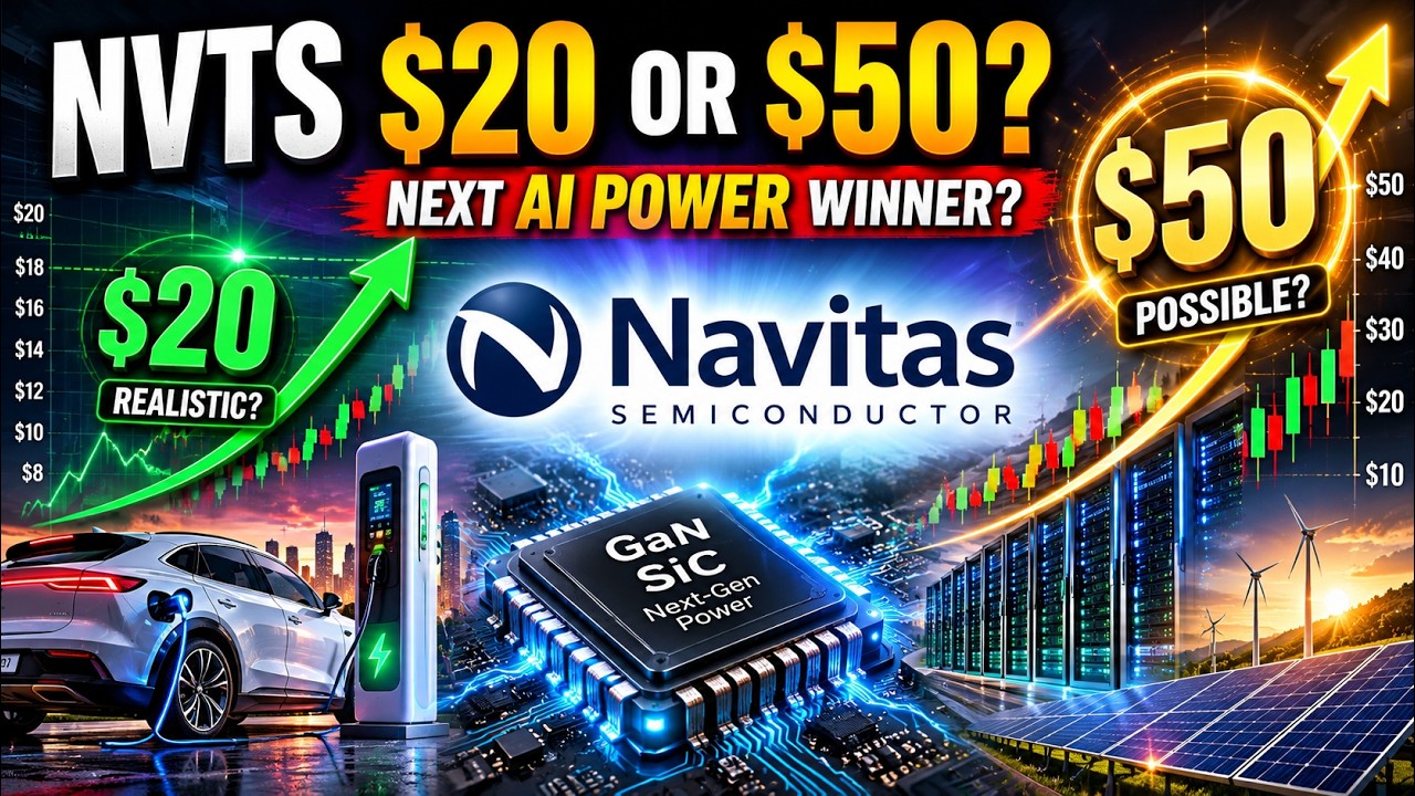 Анализ акций NVTS: сможет ли Navitas Semiconductor достичь $20 или $50? | Рост ИИ, GaN и SiC: разбор