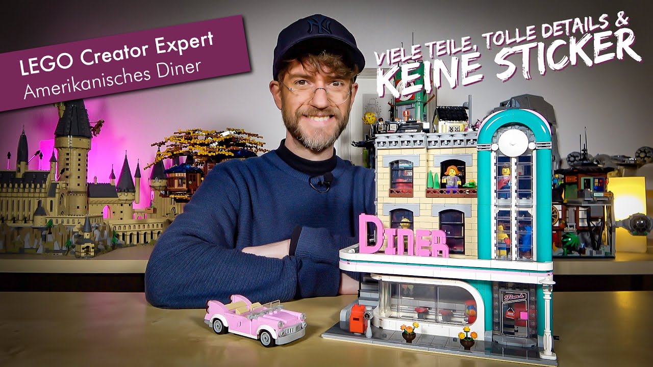 Perfekt? Nicht ganz. Aber immerhin großartig! Lego Creator Expert 10260 Amerikanisches Diner