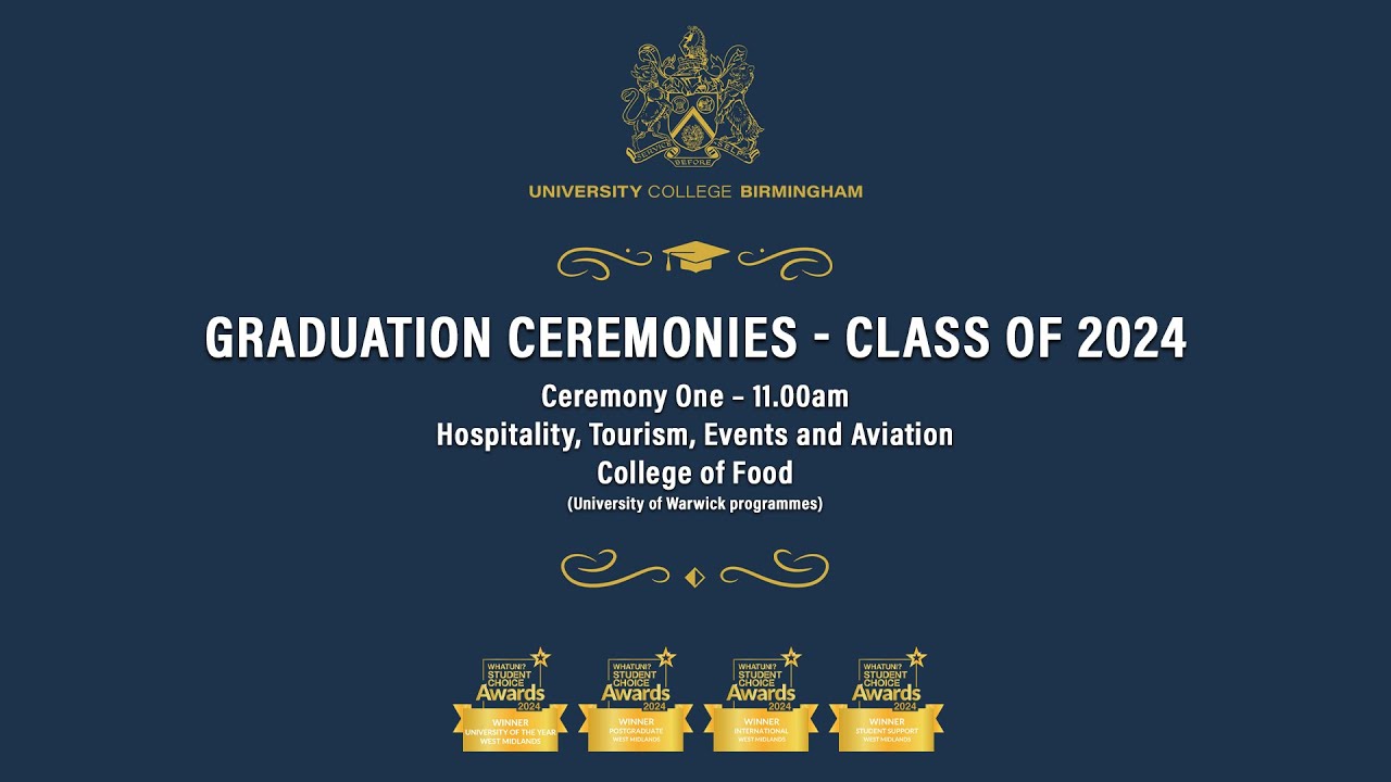 Graduation Ceremonies 2024 - Ceremony 1, 