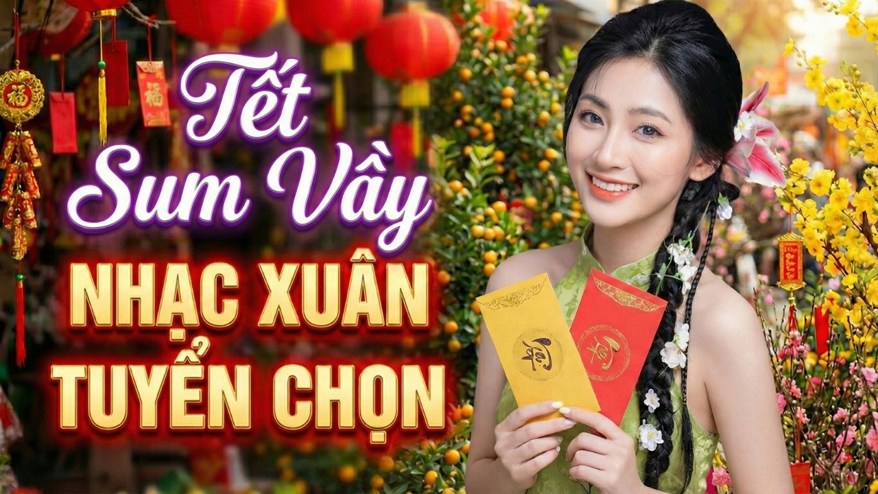 Tuyển Tập Nhạc Tết Rộn Ràng Đón Xuân Sum Vầy - Mở Loa To Cả Xóm Cùng Nghe