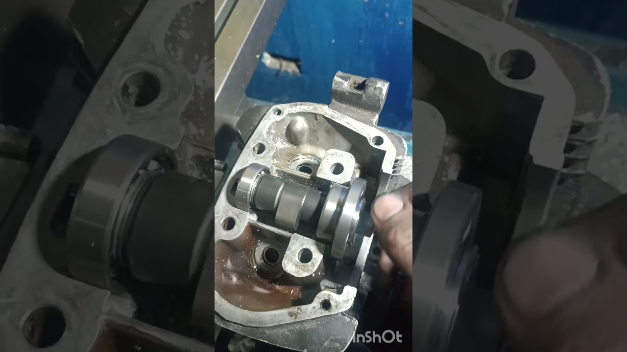 Modificación de culata akt xm de buje para árbol de levas de akt cr5 con rodamiento 