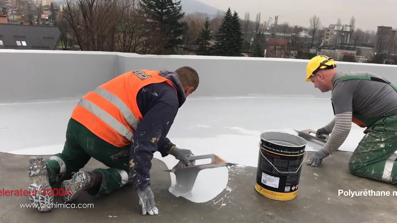 Étanchéité liquide accessible sel4 finition tapis de marbre.