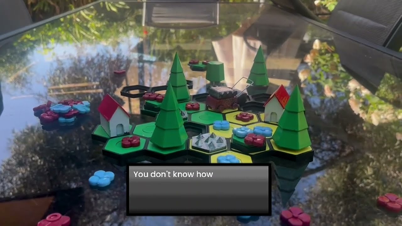 A normal video about a fake board game