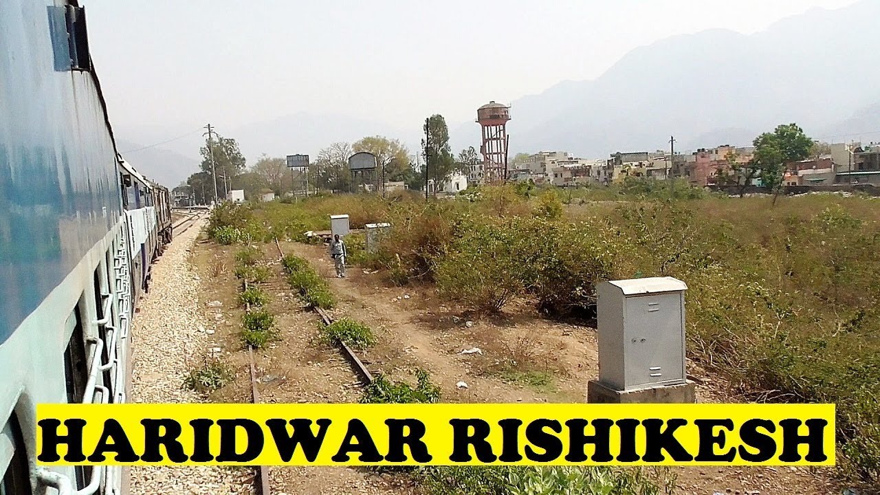 WDP3A ALCO Passenger Chug Haridwar To Rishikesh 26 KM | Motichur, Raiwala, Virbhadra, & Song River