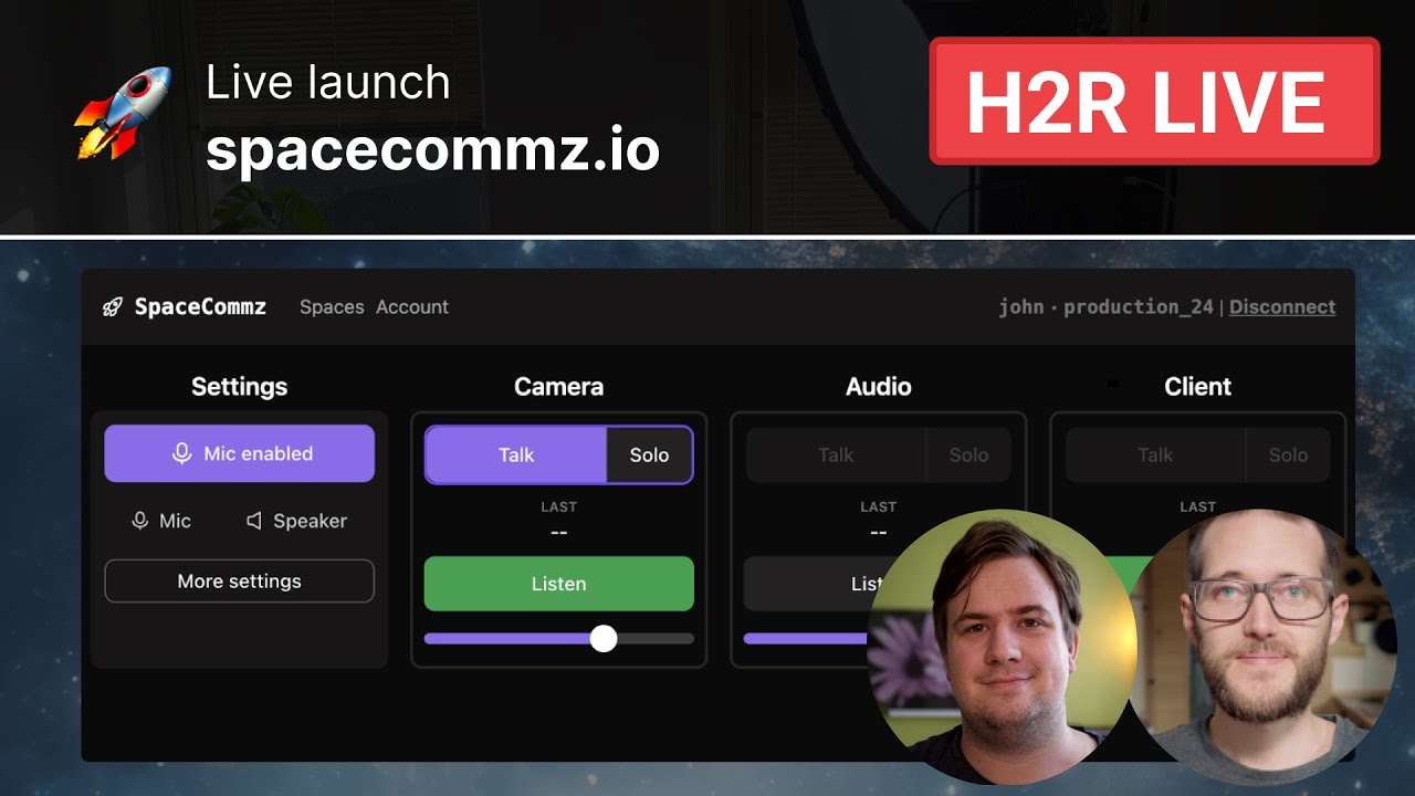spacecommz.io 🚀 LIVE LAUNCH