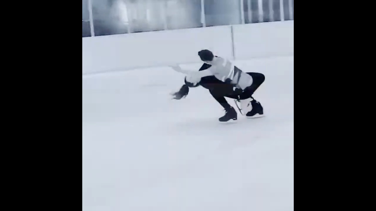 Lee Valley Ice Dancers in training 2019