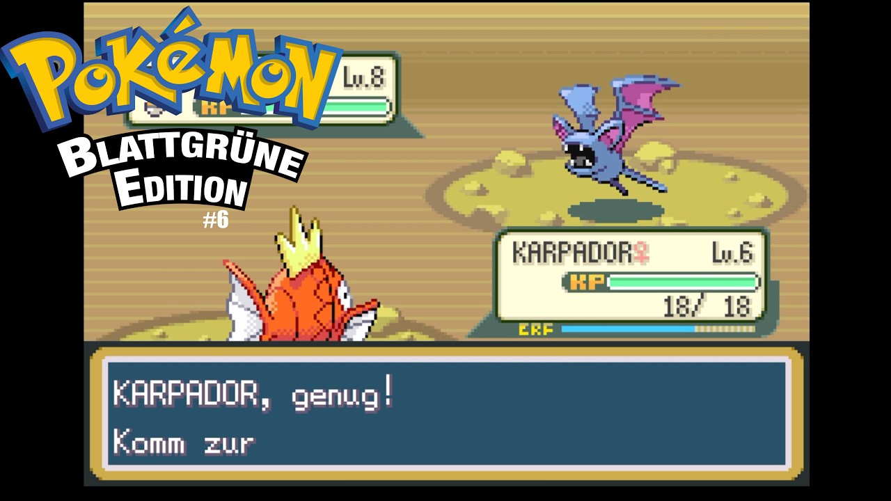 Auch Karpador verdient Level - Pokémon Blattgrün #6