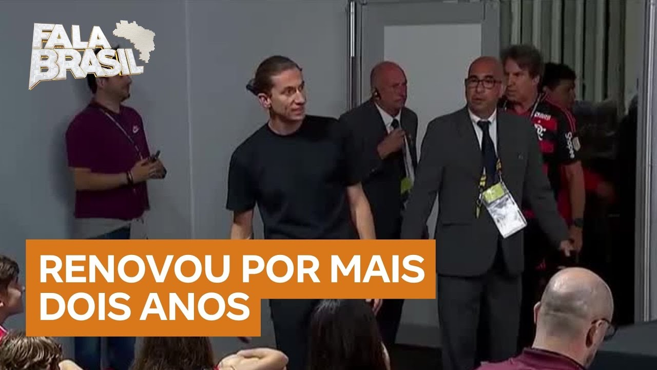 Flamengo renova contrato com t&eacute;cnico Filipe Lu&iacute;s at&eacute; o fim de 2027