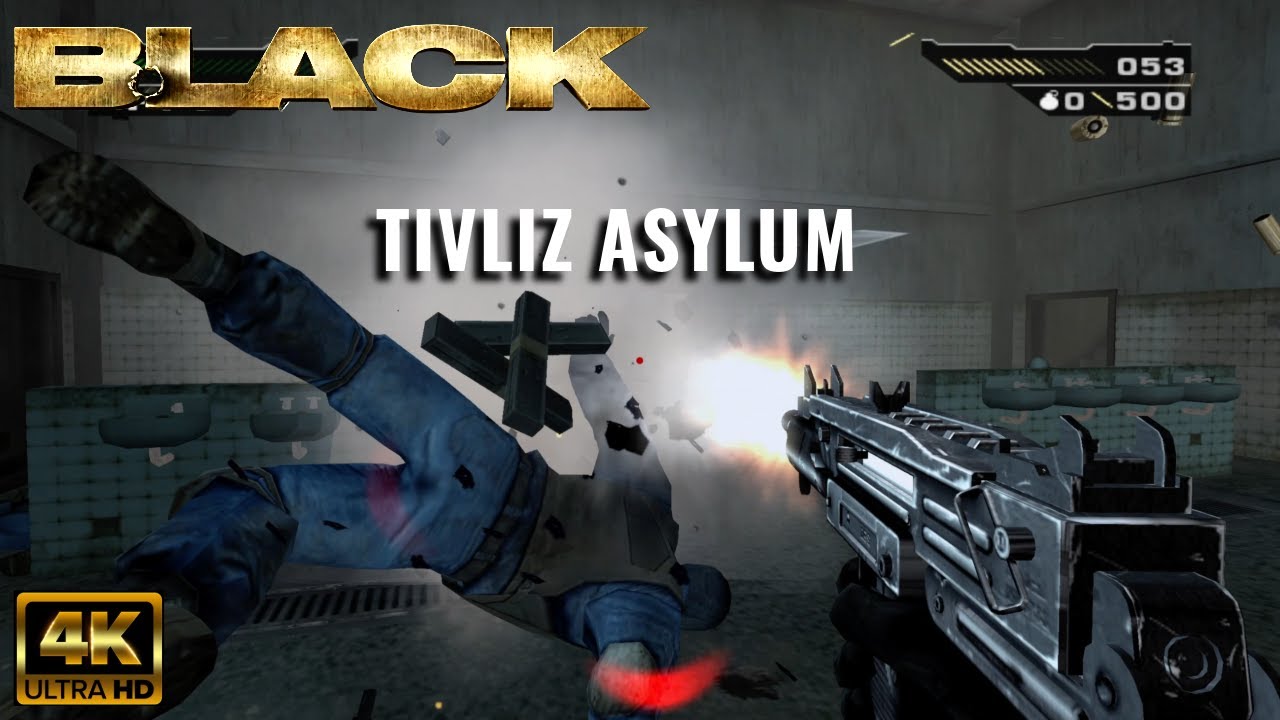 Black (PS2) |4K| PART 5 - Tivliz Asylum