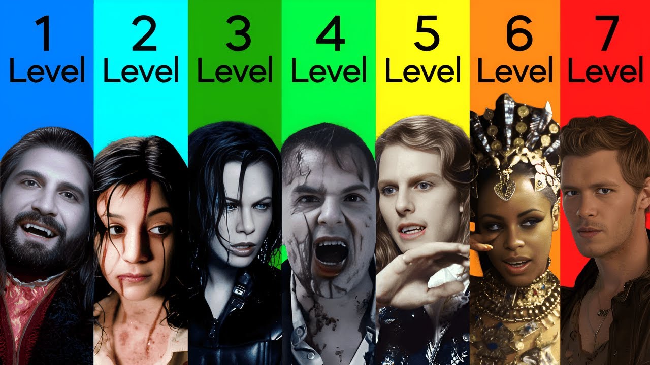The 7 Levels of Vampires