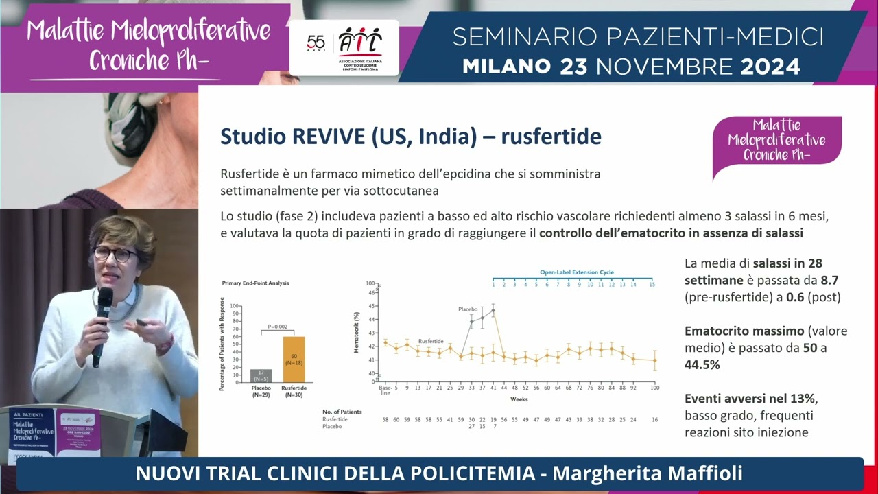 Nuovi trial clinici della Policitemia