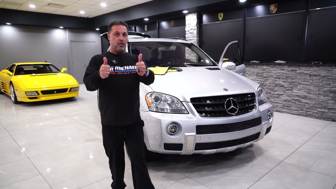 Представляем наш Mercedes Benz ML63 AMG 2008 года выпуска с пробегом всего 22 000 миль.