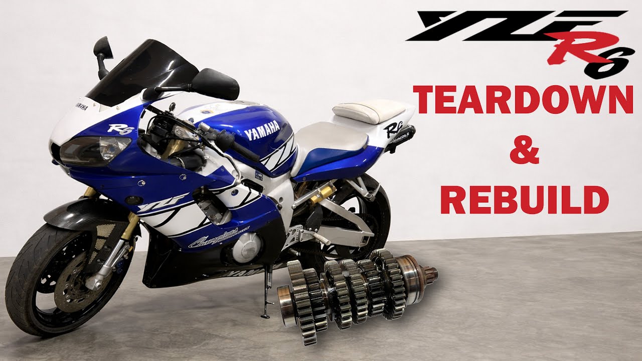 Fixing Yamaha's Mistake - 2001 R6 Engine Teardown