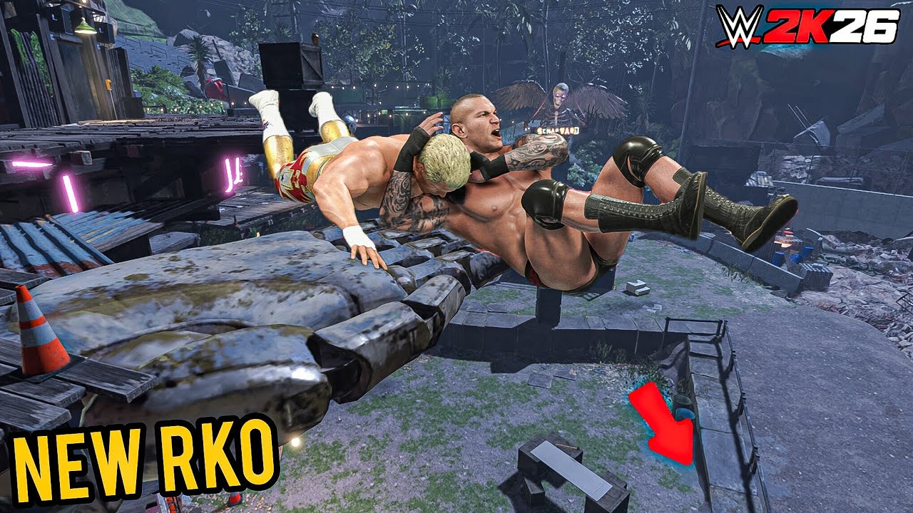WWE 2K26: 8 минут непрерывных лучших приемов, которые вы не должны пропустить!!!