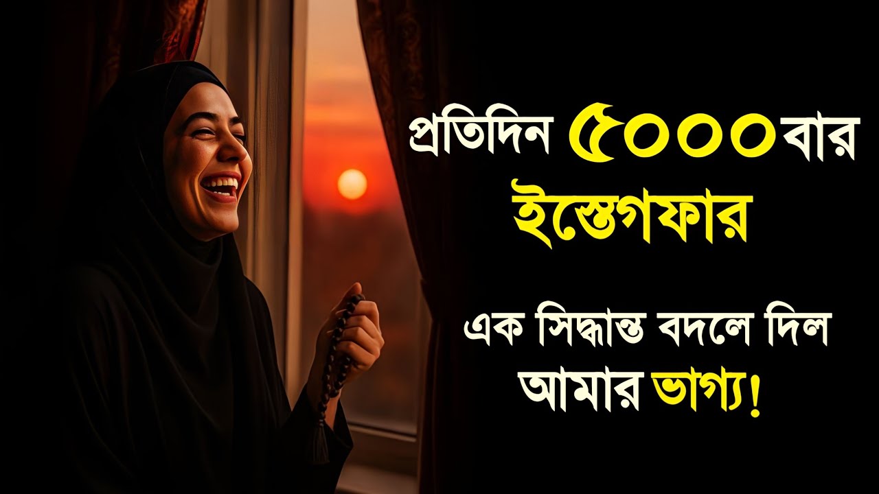  অলৌকিক পরিবর্তন! কীভাবে ৫ হাজার ইস্তেগফার আমার জীবনের মোড় ঘুরিয়ে দিল?
