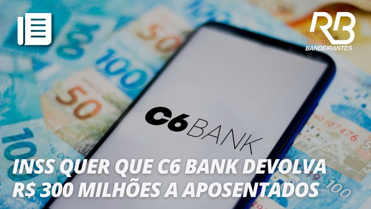 INSS suspende empréstimos consignados do C6 Bank | Jornal Gente